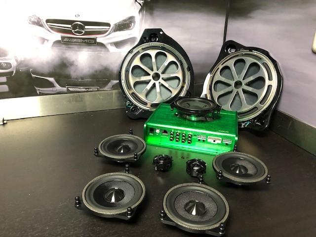 Audio upgrade STAGE 2 Mercedes C W205, GLC X253 en E W213, Auto diversen, Autospeakers, Nieuw, Ophalen