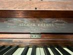 Antieke piano, Muziek en Instrumenten, Ophalen, Gebruikt, Bruin, Piano