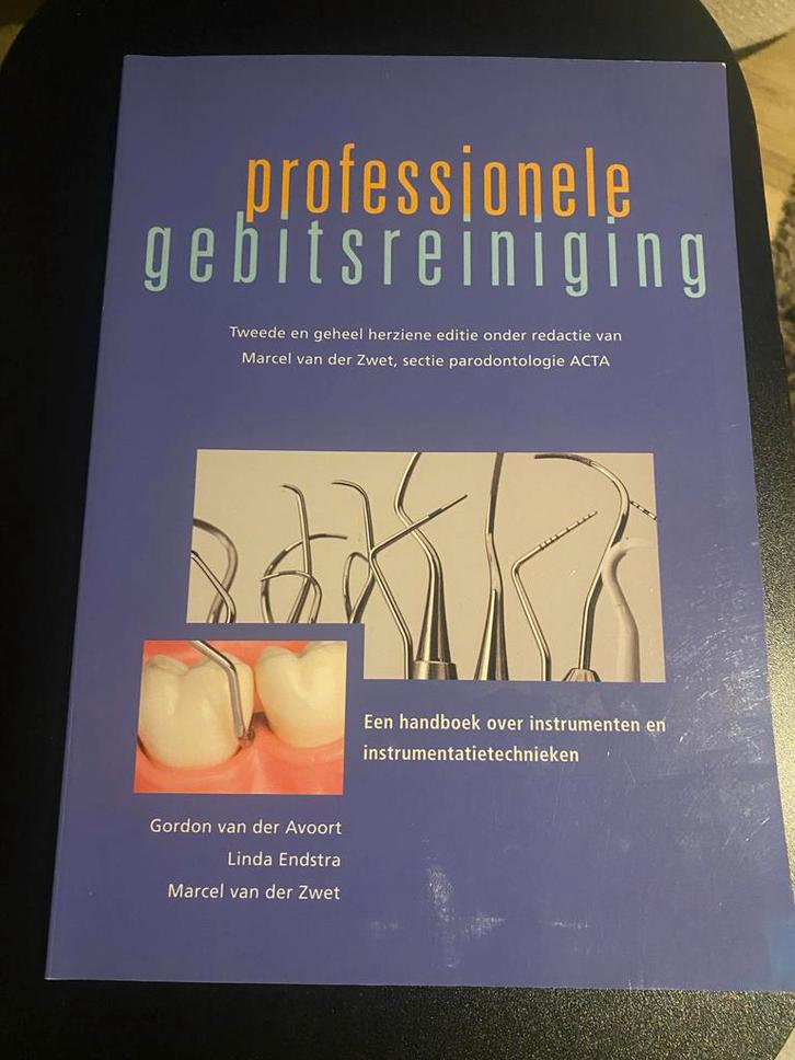 Professionele Gebitsreiniging Studieboek, Boeken, Studieboeken en Cursussen, Gelezen, HBO, Beta, Ophalen