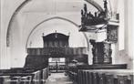 Uithuizen Ned Herv kerk interieur oude ansichtkaart A1389, Verzamelen, Ophalen of Verzenden, 1940 tot 1960, Gelopen, Noord-Brabant