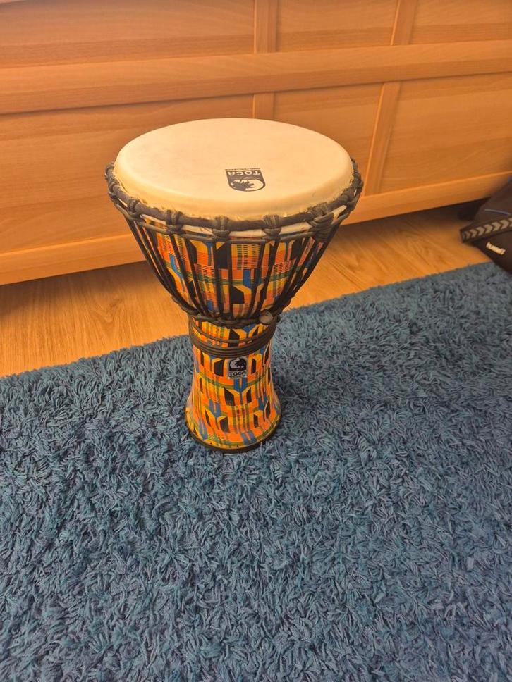 Djembé Trommel - Afrikaanse Percussie, Muziek en Instrumenten, Percussie, Zo goed als nieuw, Trommel, Ophalen of Verzenden