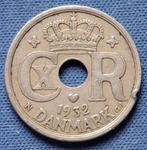 Denemarken 25 ore 1932 Km 823, Verzenden, Overige landen, Losse munt