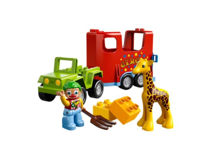 DUPLO 10550 CIRCUSSTRANSPORT, Kinderen en Baby's, Speelgoed | Duplo en Lego, Gebruikt, Duplo, Complete set, Ophalen of Verzenden