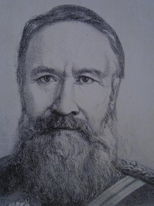 Grote litho Paul Kruger , Piet Joubert Zuid Afrika  antiek, Antiek en Kunst, Kunst | Litho's en Zeefdrukken, Ophalen of Verzenden