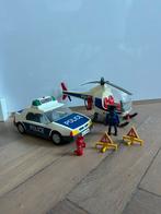 Playmobil 3904 3908 politiehelikopter politieauto politie, Ophalen of Verzenden, Gebruikt, Los playmobil