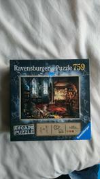 Escape puzzel ravensburger, draken laboratorium, Ophalen of Verzenden, 500 t/m 1500 stukjes, Zo goed als nieuw