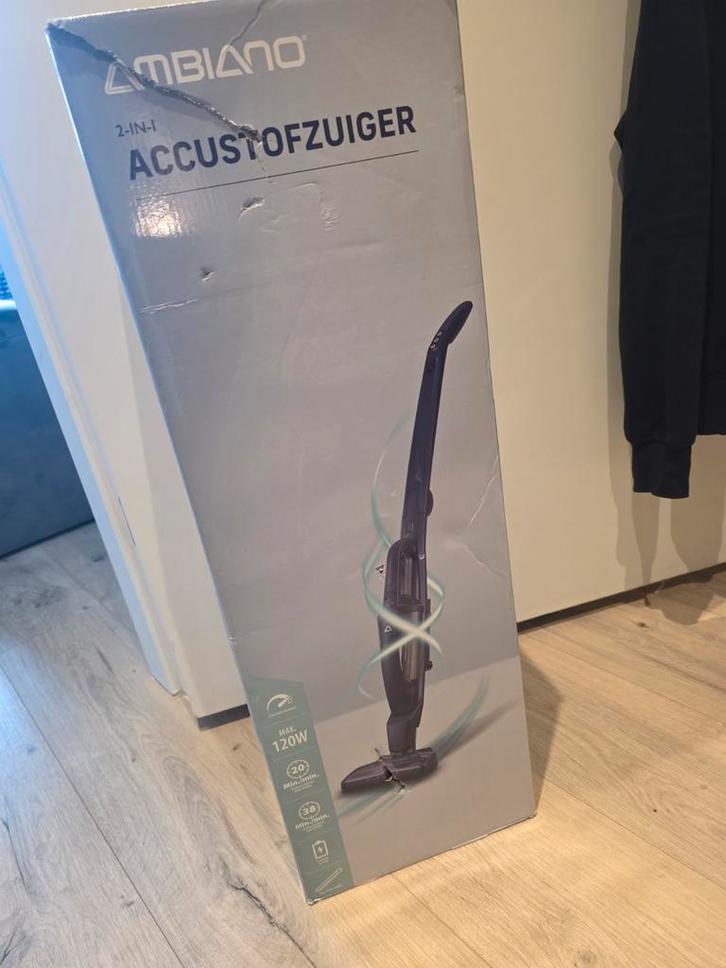 Ambiano 2-in-1 Accu Stofzuiger - Nieuw in doos!, Witgoed en Apparatuur, Stofzuigers, Ophalen