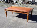 rechthoekige salontafel, Gebruikt, 100 tot 150 cm, Klassiek, Teakhout