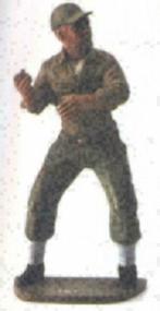 Belgo	160	US Baseball player ' PITCHER '	1/35	Metal, Ophalen of Verzenden, Nieuw, 1:35 tot 1:50