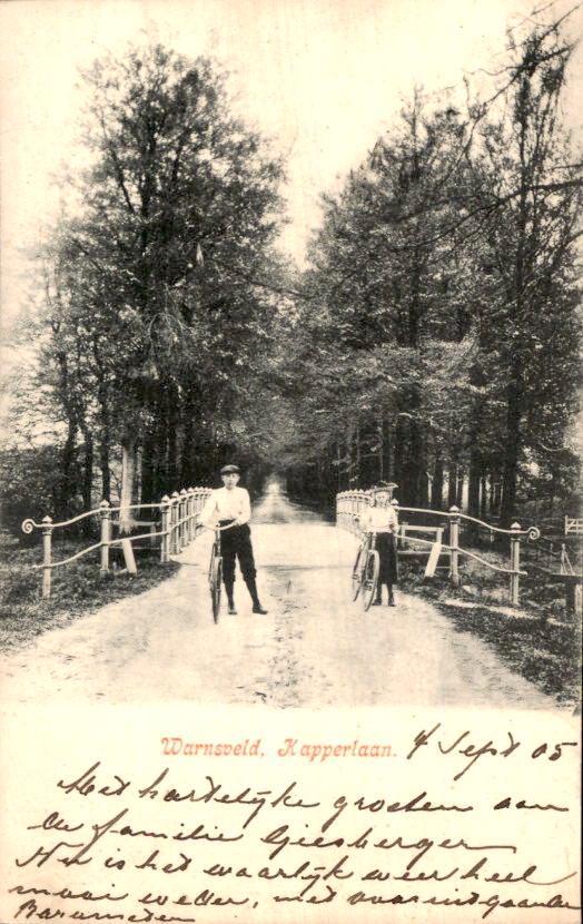 Warnsveld - Kapperlaan, Verzamelen, Ansichtkaarten | Nederland, Gelopen, Gelderland, Voor 1920, Ophalen of Verzenden