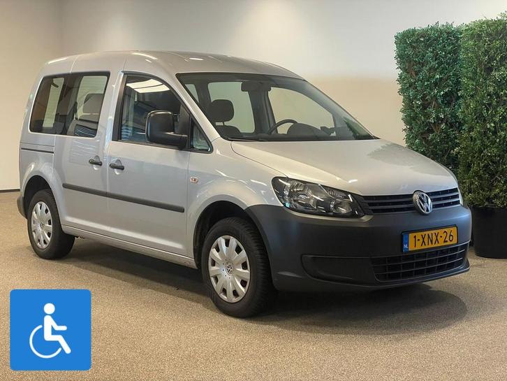 Volkswagen Caddy Rolstoelauto Rolstoel geschikt, Auto's, Volkswagen, Bedrijf, Te koop, Overige modellen, Aangepast voor mindervaliden