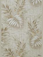 4758 Varen behang jute structuur botanisch 80s swiet Vintage, Huis en Inrichting, Stoffering | Behang, Verzenden, Minder dan 10 m²