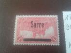 Postzegels Duitsland Saar 17AII K, Postzegels en Munten, Verzenden, Postfris