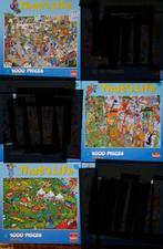 3 THAT'S LIFE legpuzzels COMPLEET, Ophalen, Zo goed als nieuw