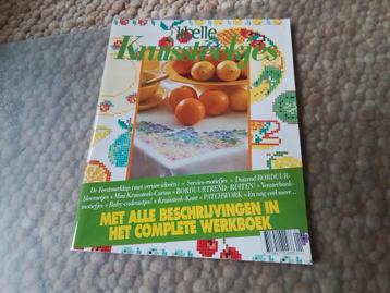 Libelle Kruissteekjes - Ongebruikt Werkboek beschikbaar voor biedingen