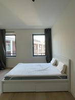 Ruim tweepersoonsbed MALM met 4 lades – inclusief matras!, Ophalen, Tweepersoons, Zo goed als nieuw, Bedbodem