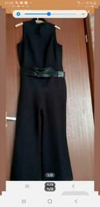Jumpsuit zwart   met mooie riem, Ophalen, Zo goed als nieuw, Zwart