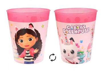 Gabby's Poppenhuis Beker - Roze - Magnetron beschikbaar voor biedingen