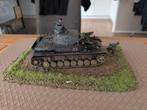 Mooie kleine diorama op schaal 1:35 Panzerkampfwagen met sol, Hobby en Vrije tijd, Ophalen of Verzenden, Zo goed als nieuw