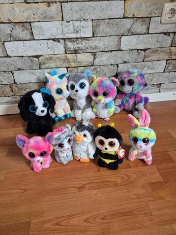TY knuffels, 10 knuffels , 15 euro, nog erg netjes beschikbaar voor biedingen