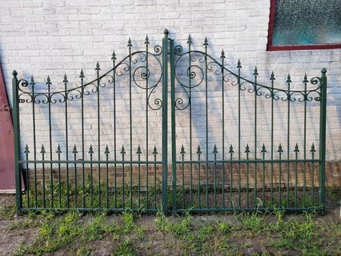 Smeedijzeren poort te koop, Tuin en Terras, Tuinhekken en Hekwerk, Zo goed als nieuw, IJzer, Ophalen