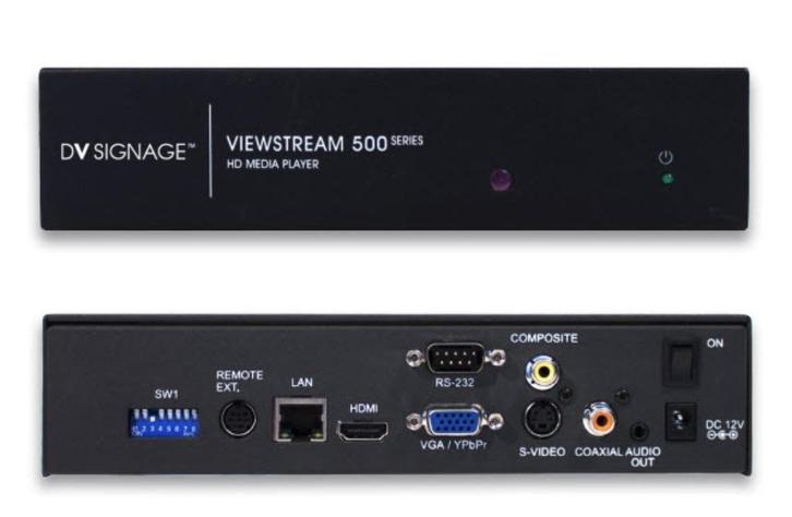 DV Signage ViewStream 500 VX-500, Audio, Tv en Foto, Mediaspelers, Gebruikt, HDMI, Verzenden