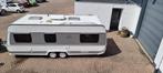 caravan Fendt diamant 590, Caravans en Kamperen, Rondzit, 2 aparte bedden, Fendt, 5 tot 6 meter