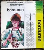 Borduren boek basistechnieken, M. Bloemsma, Ophalen of Verzenden, Zo goed als nieuw, Borduren en Naaien