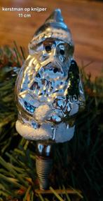 Kerstman op knijper, Ophalen of Verzenden, Gebruikt