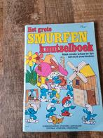 Oude Smurfen bouwplaat - bouwplaten boek, Ophalen of Verzenden, Verschillende Smurfen