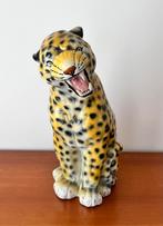 Vintage panter luipaard beeld, 55 cm, Antiek en Kunst, Kunst | Beelden en Houtsnijwerken, Ophalen