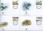 Leder schildpad wwf wnf 2001 Bedreigde diersoorten 4 fdc, Postzegels en Munten, Onbeschreven, Ophalen of Verzenden, Rest van de wereld