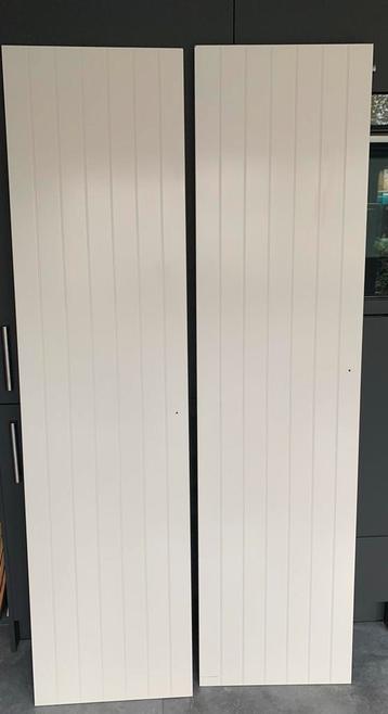 2 IKEA Risdal deuren voor PAX kast (200x50 cm) - afbeelding 1