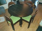 Eettafel met 4 stoelen - Gratis ophalen!, Huis en Inrichting, Complete eetkamers, Ophalen, Gebruikt, Retro, 4 tot 6 stoelen