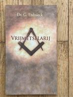 Vrijmetselarij Dr G Erdtsieck, Ophalen of Verzenden, Zo goed als nieuw