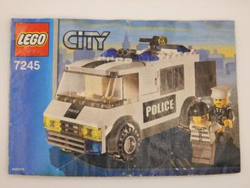 Lego 7245 Prisoner Transport Green sticker version beschikbaar voor biedingen