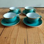Lucky Vintage Mitterteich Espresso Kopjes - Vintage Groen, Huis en Inrichting, Keuken | Servies, Gebruikt, Unknown, Mitterteich
