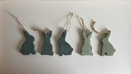 Landelijke / rustieke houten paashangers, Diversen, Pasen, Zo goed als nieuw, Ophalen of Verzenden