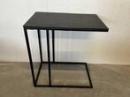Richmond - Moderne Zwarte Bijzettafel - nieuw, Huis en Inrichting, Tafels | Bijzettafels, 45 tot 60 cm, Minder dan 55 cm, Metaal of Aluminium
