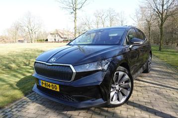 Skoda Enyaq iV 80 First Edition High | Leer | Panorama dak | beschikbaar voor biedingen