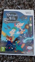 Phineas and Ferb Wii - Avontuur in 2D!, Spelcomputers en Games, Games | Nintendo Wii, Avontuur en Actie, Gebruikt, 2 spelers, Ophalen of Verzenden