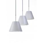 2x Luceplan Hanglampen, Huis en Inrichting, Lampen | Hanglampen, Ophalen, Kunststof, Design, Zo goed als nieuw