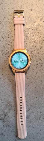 Samsung Galaxy watch 42 mm Rose Gold, Ophalen of Verzenden, Zo goed als nieuw, Roze, Android