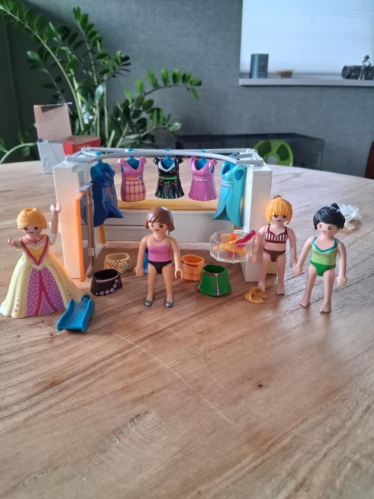 Playmobil Kleedkamer met Accessoires, Ophalen of Verzenden, Gebruikt, Complete set