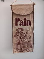 vintage broodzak, zak (stok)broodjes, Frans brocante linnen, Antiek en Kunst, Verzenden