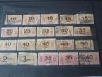 Nederland spoorwegzegels, Postzegels en Munten, Verzenden, Gestempeld