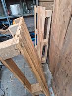 Twee houten pallets gratis, Doe-het-zelf en Verbouw, Hout en Planken, Ophalen, Gebruikt, Pallet, Minder dan 200 cm