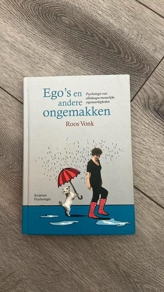 Roos Vonk - Ego's en andere ongemakken, Boeken, Psychologie, Zo goed als nieuw, Ontwikkelingspsychologie, Ophalen of Verzenden