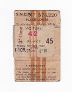 treinkaartje Frankrijk 3e classe 27 december 1951, Tickets en Kaartjes, Trein, Bus en Vliegtuig, Met bestemming of datum, Vliegtuig