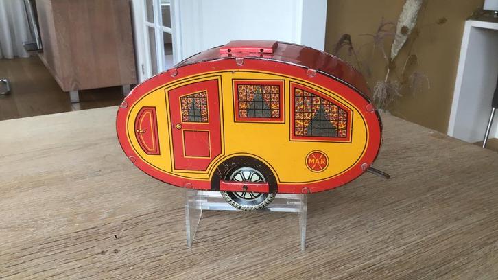 CARAVAN MARX TOYS USA, jaren 30,lengte 24 cm.Zeldzaam., Antiek en Kunst, Antiek | Speelgoed, Ophalen of Verzenden